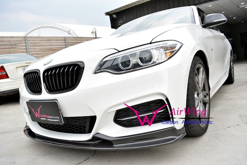 F22 – 3D style Carbon Front Lip Spoiler 1